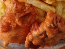 Fish & Chips cu Piure de Mazăre